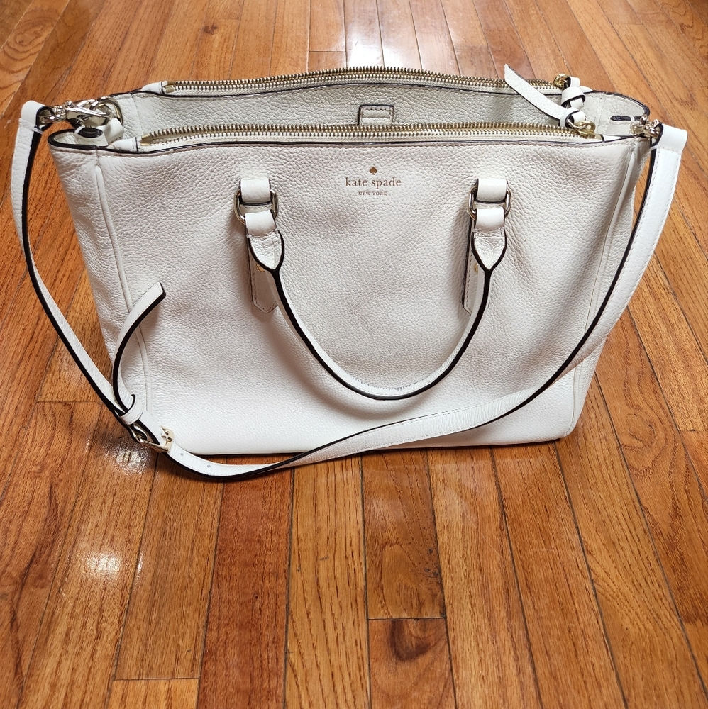 KATE SPADE WHITE satchel